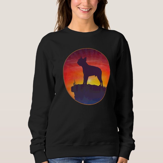 Sweatshirt Race de chien Terrier de Boston  23 (Devant)
