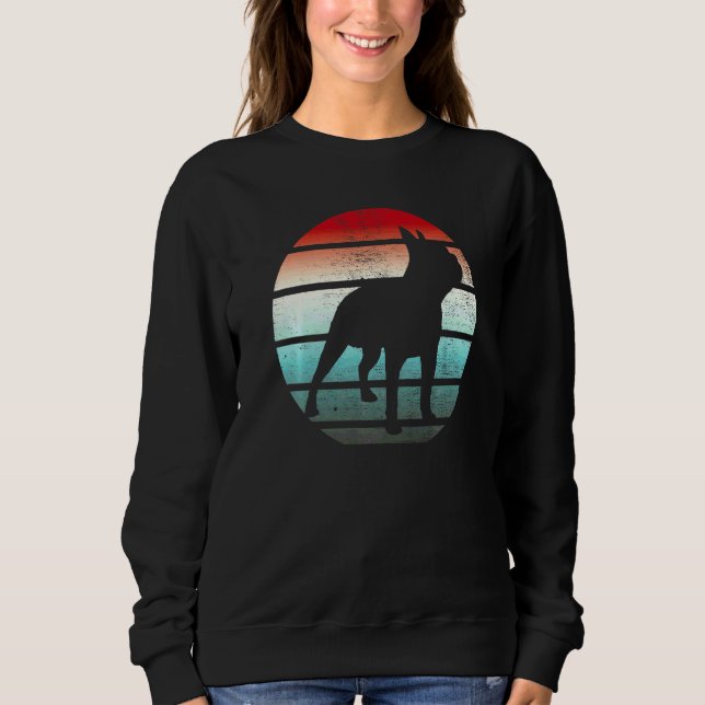 Sweatshirt Race de chien Terrier de Boston  44 (Devant)