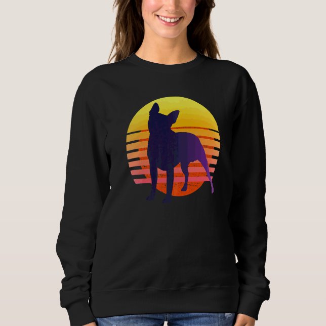 Sweatshirt Race de chien Terrier de Boston  45 (Devant)
