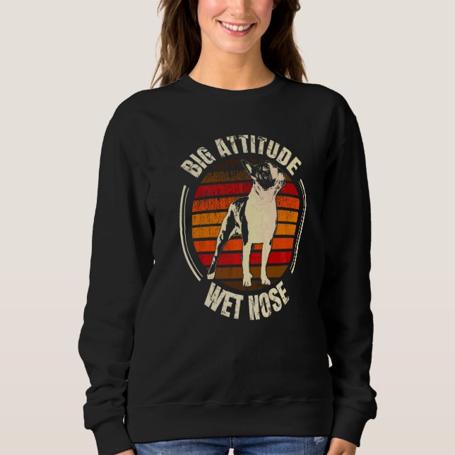 Sweatshirt Race de chien Terrier de Boston  78 (Devant)