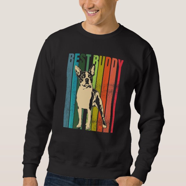 Sweatshirt Race de chien Terrier de Boston  95 (Devant)