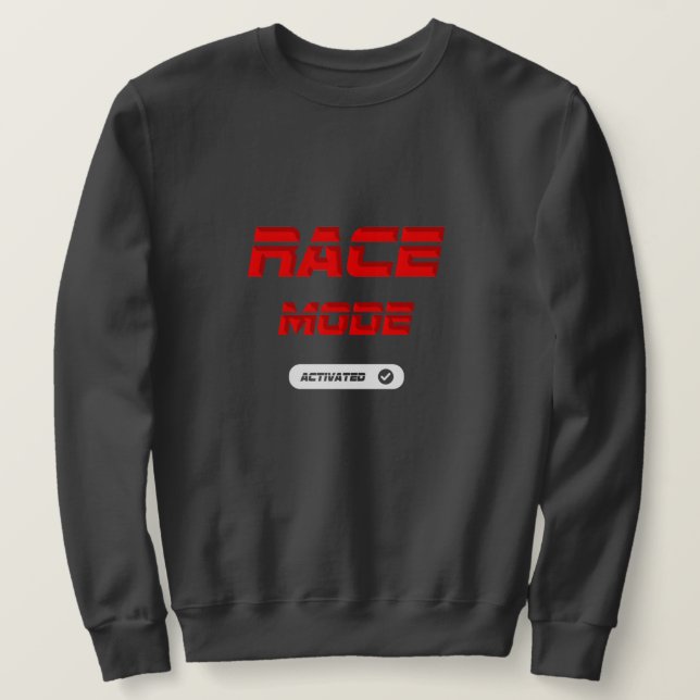 Sweatshirt Race mode (Design devant)