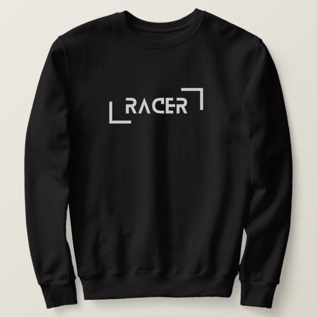 Sweatshirt Racer - T-shirt amateur de voiture (Design devant)