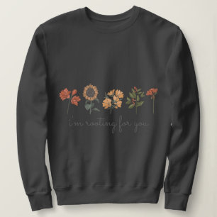 Sweatshirt Racine pour vous Fleur sauvage Cottagecore esthéti