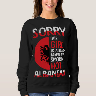 Sweatshirt Racines albanaises Vêtements drôles d'héritage alb