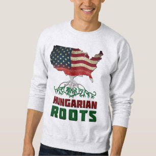 Sweatshirt Racines hongroises américaines