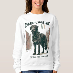 Sweatshirt Racines Irlandaises Noble Esprit Lévrier