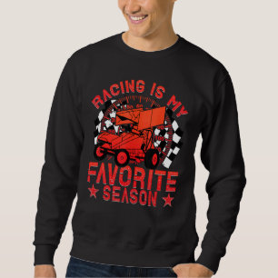 Sweatshirt Racing Est Ma Voiture Sprint De Saison Préférée