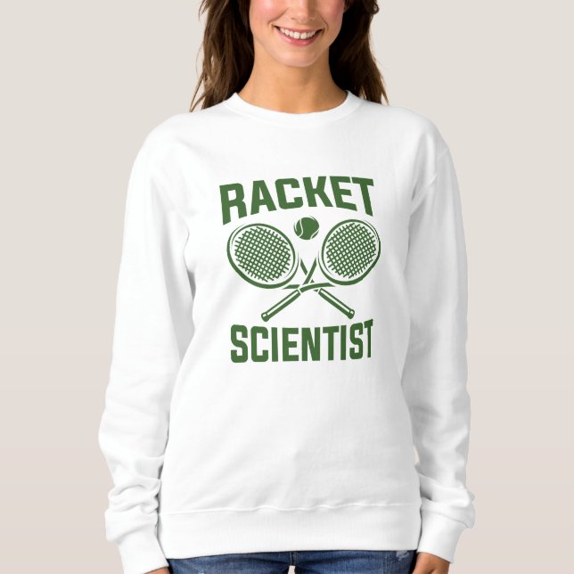 Sweatshirt Racket Scientifique (Devant)