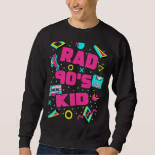 Sweatshirt Rad 90s Enfant 90s Esthétique Rad Retro 90s Nostal