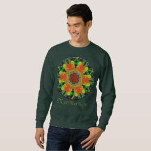 Sweatshirt Radial Namaste Kaleidoscope