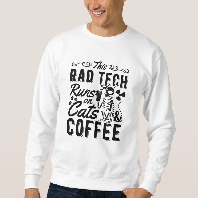 Sweatshirt Radiologie Xray Ce Rad Tech Fait Fonctionner Des C (Devant)