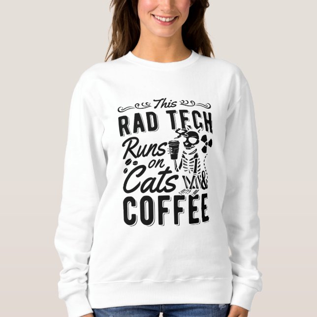 Sweatshirt Radiologie Xray Ce Rad Tech Fait Fonctionner Des C (Devant)