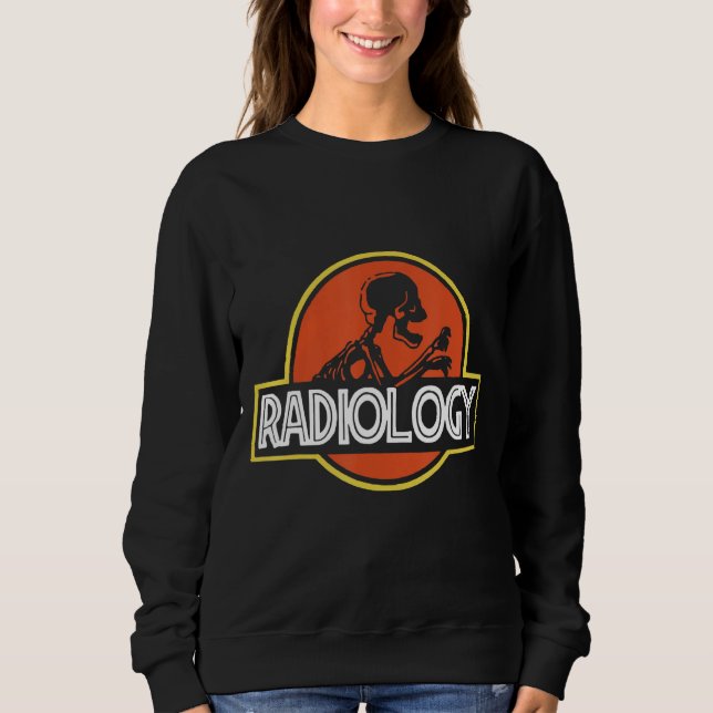 Sweatshirt Radiologue Skeleton Radiologie X Ray Rad Tech (Devant)