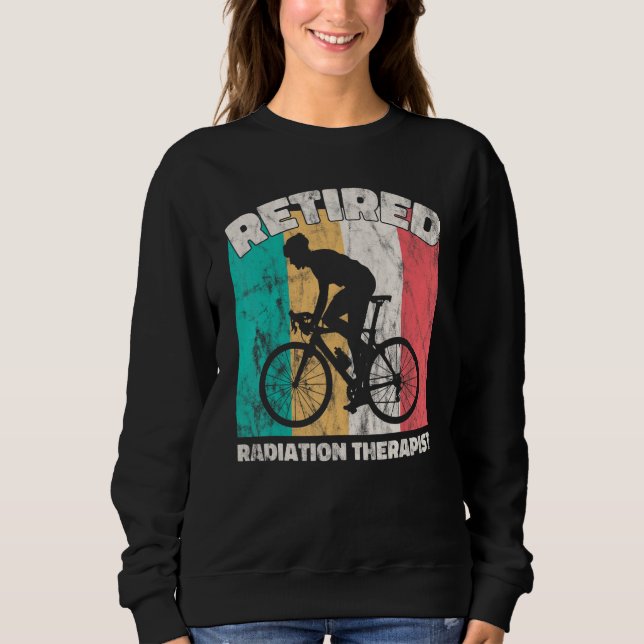 Sweatshirt Radiothérapeute retraité (Devant)
