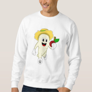 Sweatshirt Radish comme fermier avec des fruits
