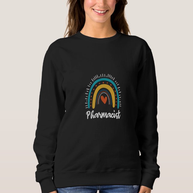 Sweatshirt Rainbow Pharmacist (Devant)
