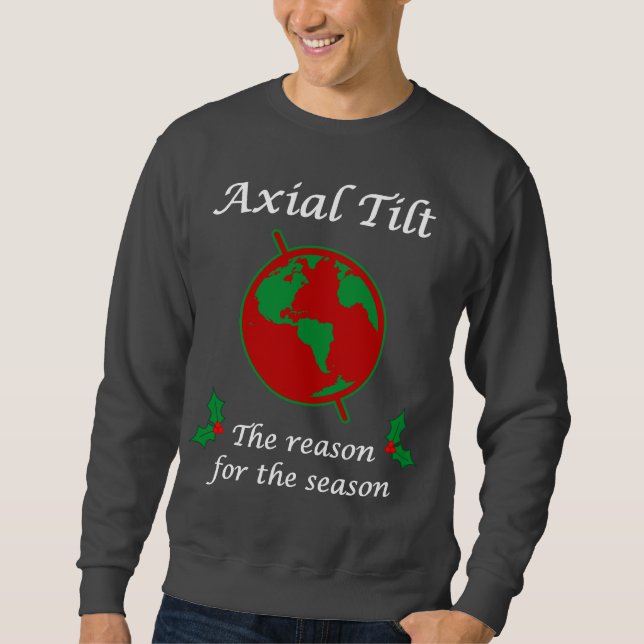 Sweatshirt Raison axiale d'inclinaison de la saison (Devant)