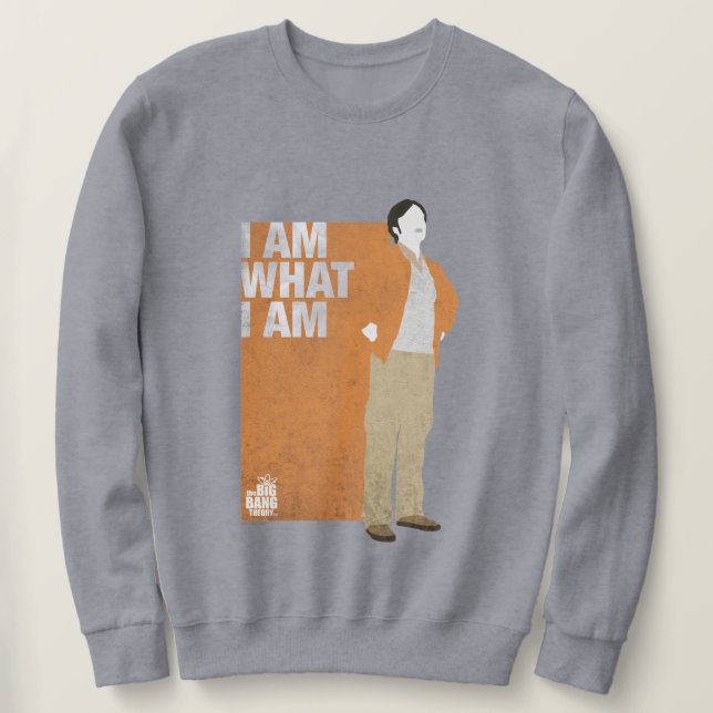 Sweatshirt Rajesh | Je suis ce que je suis (Design devant)