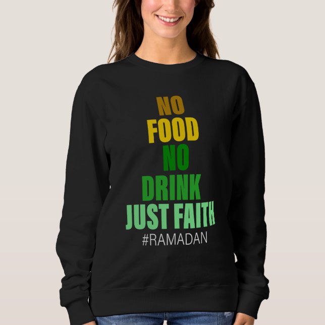 Sweatshirt Ramadan Kareem 2023 Islamic Fasting Outfit for Men (Devant)