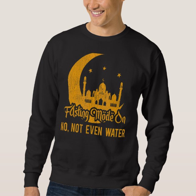 Sweatshirt Ramadan Kareem Mode Islamique De Jeûne Sur Pas Mêm (Devant)