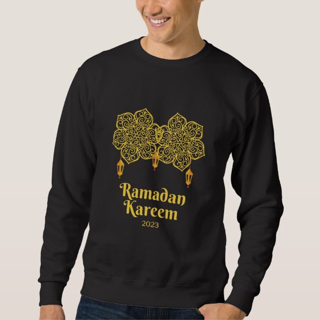 Sweatshirt Ramadan Kareem Signification - Aïd Moubarak 2023 (Devant)