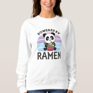 Sweatshirt Ramen Japonais nouilles Douce Panda Mange Ramen