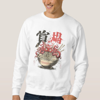 Sweatshirt Ramen Oni Monster Art – Japanese Demon Ramen Bowl