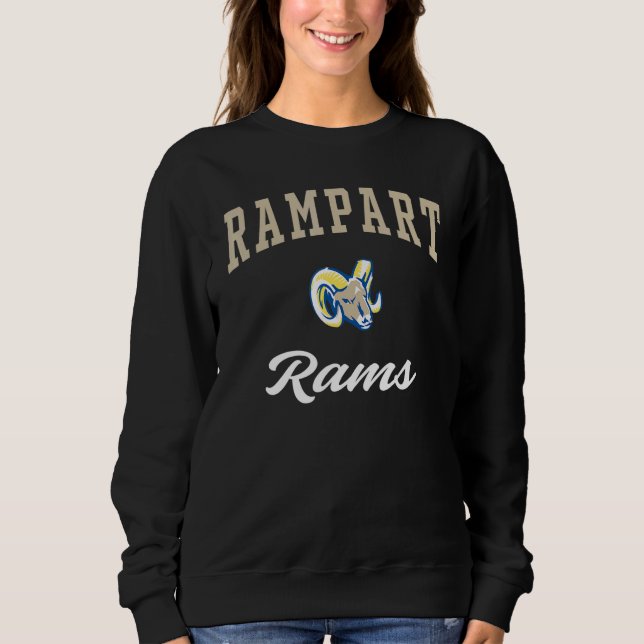 Sweatshirt Rampart High School Rams (Devant)