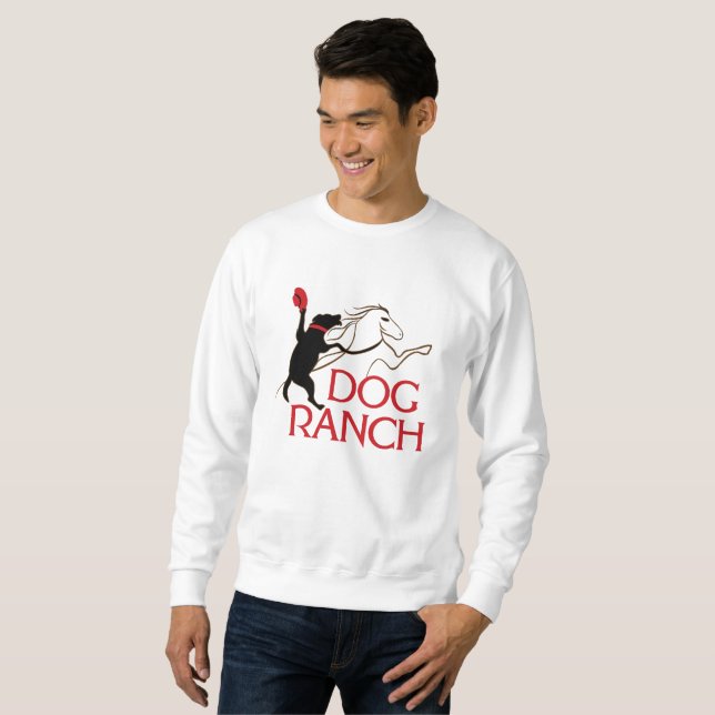 Sweatshirt ranch pour chiens (Devant entier)
