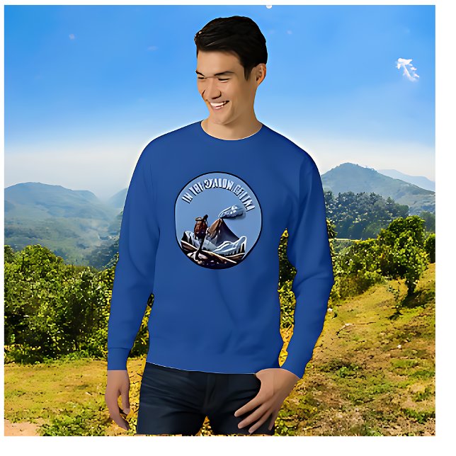 Sweatshirt Randonnée dans l'ombre de l'Etna (Créateur téléchargé)