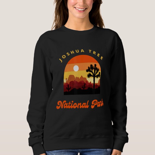 Sweatshirt Randonnée en Camping Explorez le parc national Jos (Devant)