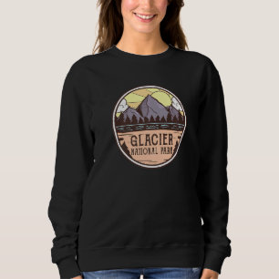 Sweatshirt Randonnée ker Parc national du Glacier Vintage du