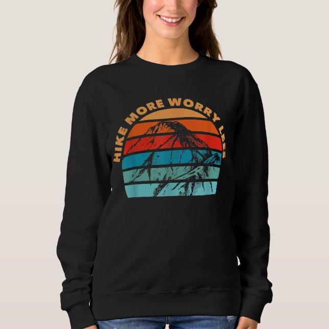 Sweatshirt Randonnée Plus Backpacking Randonneurs Randonneurs (Devant)