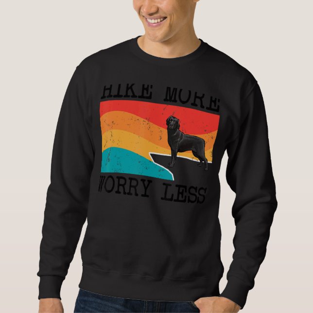Sweatshirt Randonnée Plus Inquiète Moins Bleu Merle Dane Grap (Devant)