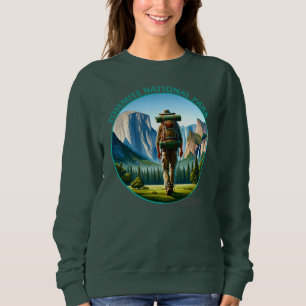 Sweatshirt Randonneur dans le parc national de Yosemite