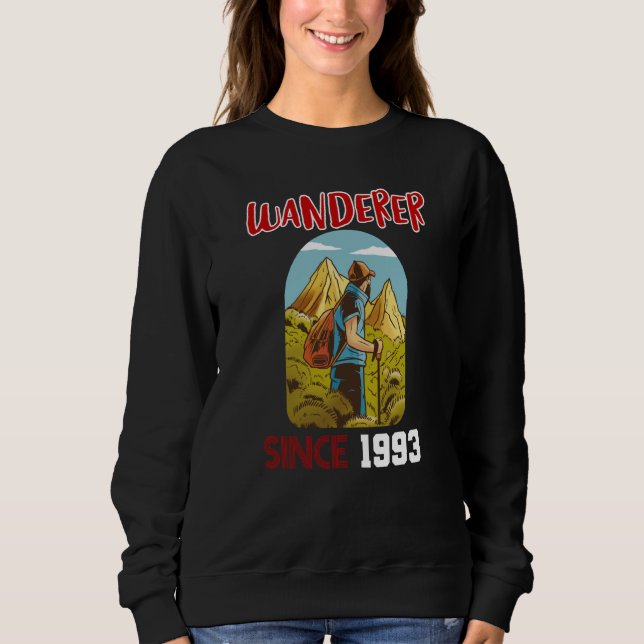 Sweatshirt Randonneur depuis 1993 (Devant)