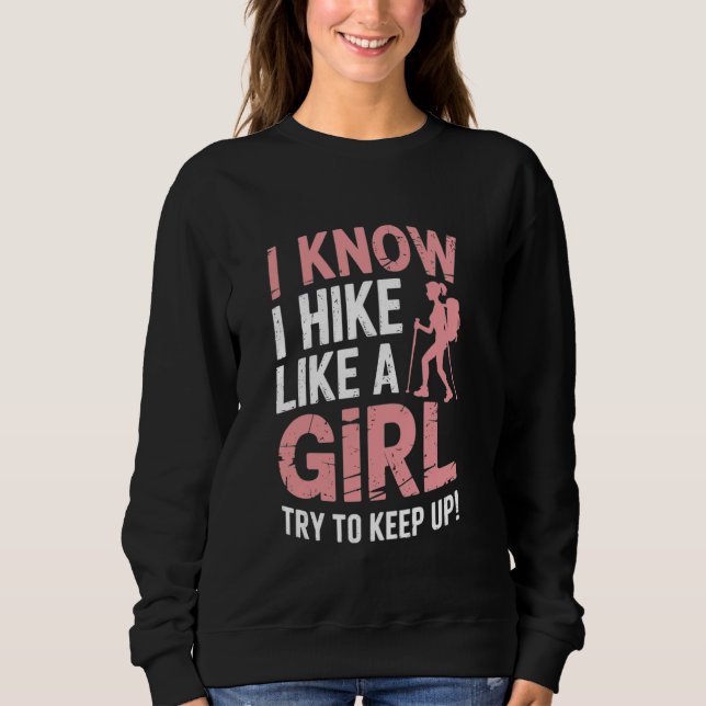 Sweatshirt Randonneur Randonnée Lover Backpacking Camping Ran (Devant)