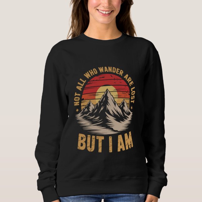 Sweatshirt Randonneurs Randonnée Lover Mountainers Camping Ra (Devant)
