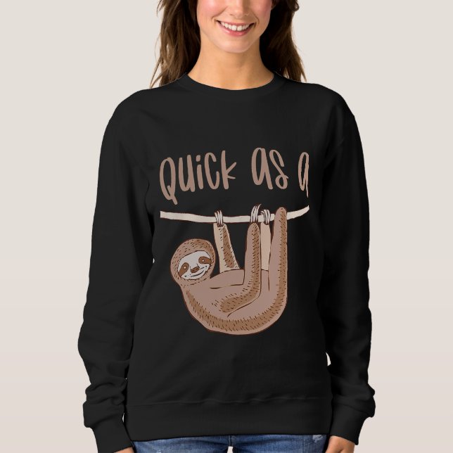 Sweatshirt Rapide Comme Un Fantaisie Fantaisie Animal (Devant)