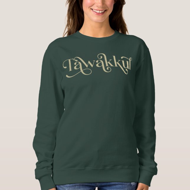 Sweatshirt Rappel islamique de Tawakkul (Devant)