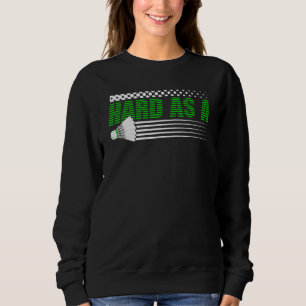 Sweatshirt Raquette Badminton Dure Comme Battledore Shuttleco