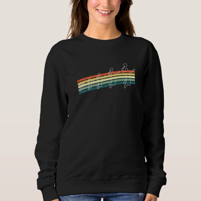 Sweatshirt Raquette de joueur de squash Evolution raquettes r (Devant)