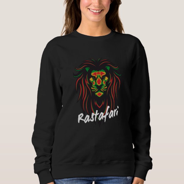 Sweatshirt Rastafari Soldier of Jamaica Souvenir Rasta Roots  (Devant)