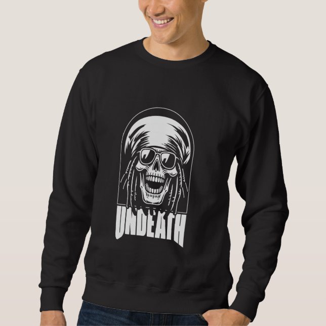 Sweatshirt Rastafarian Rastafarian Rastafari - Musique U (Devant)