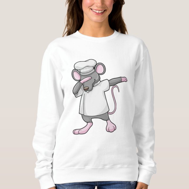 Sweatshirt Rat as Cook à Hip hop Dance Dab (Devant)