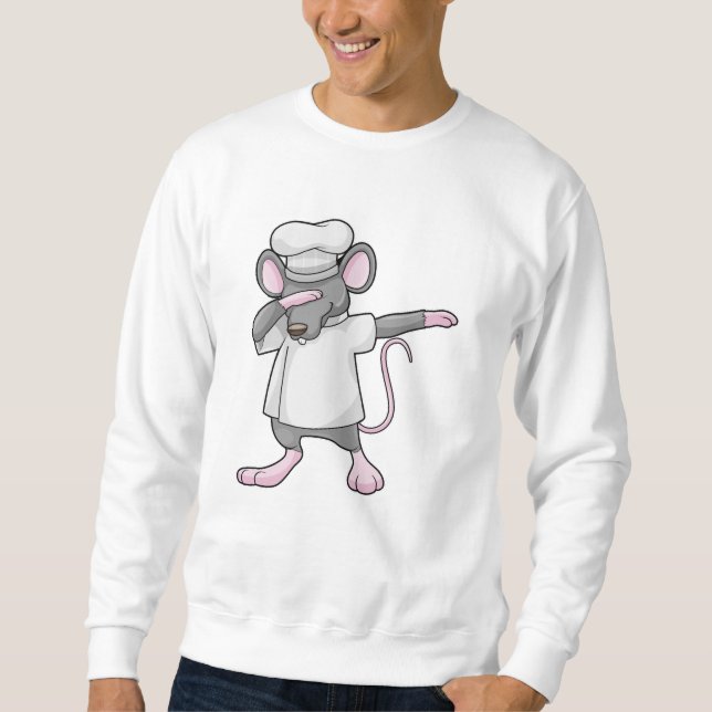Sweatshirt Rat as Cook à Hip hop Dance Dab (Devant)