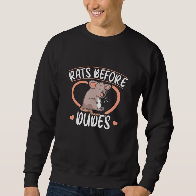 Sweatshirt Rats avant les mecs - rat (Devant)