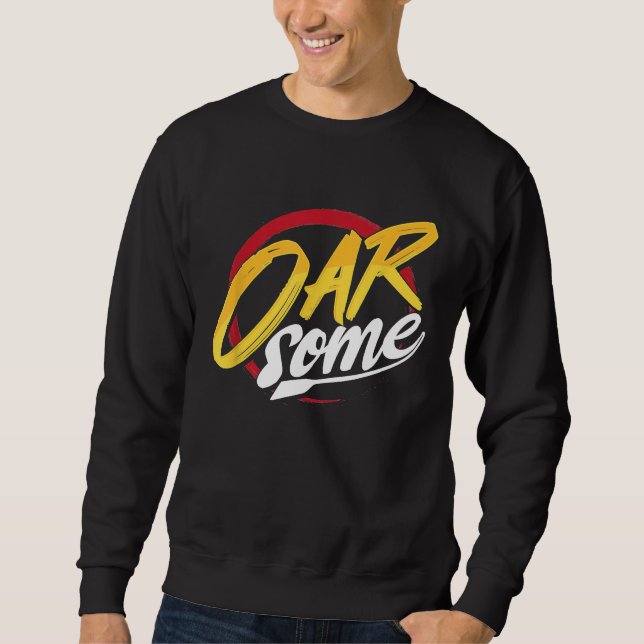 Sweatshirt Ravitaillement OARSOME Ravitaillement Ravitailleme (Devant)