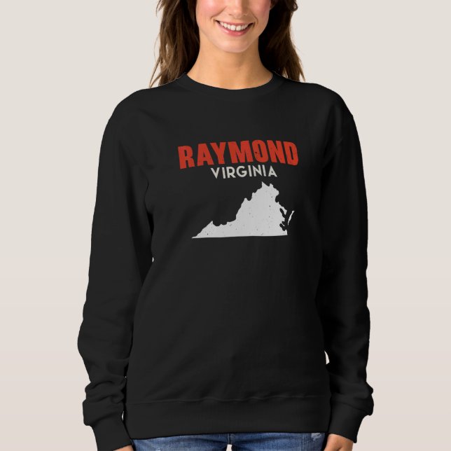 Sweatshirt Raymond Washington USA State America Travel Washin (Devant)